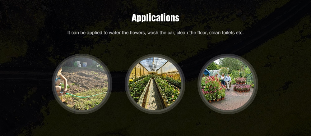 Wegarden Stretch Hose Adaptor Connector Spray Appliance- Blue