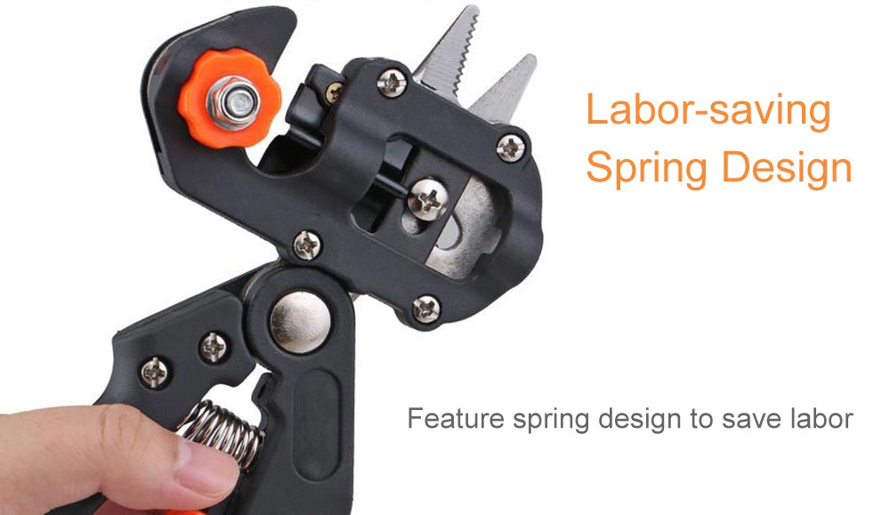 Pruning Shears Seedlings Grafting Machine- Black