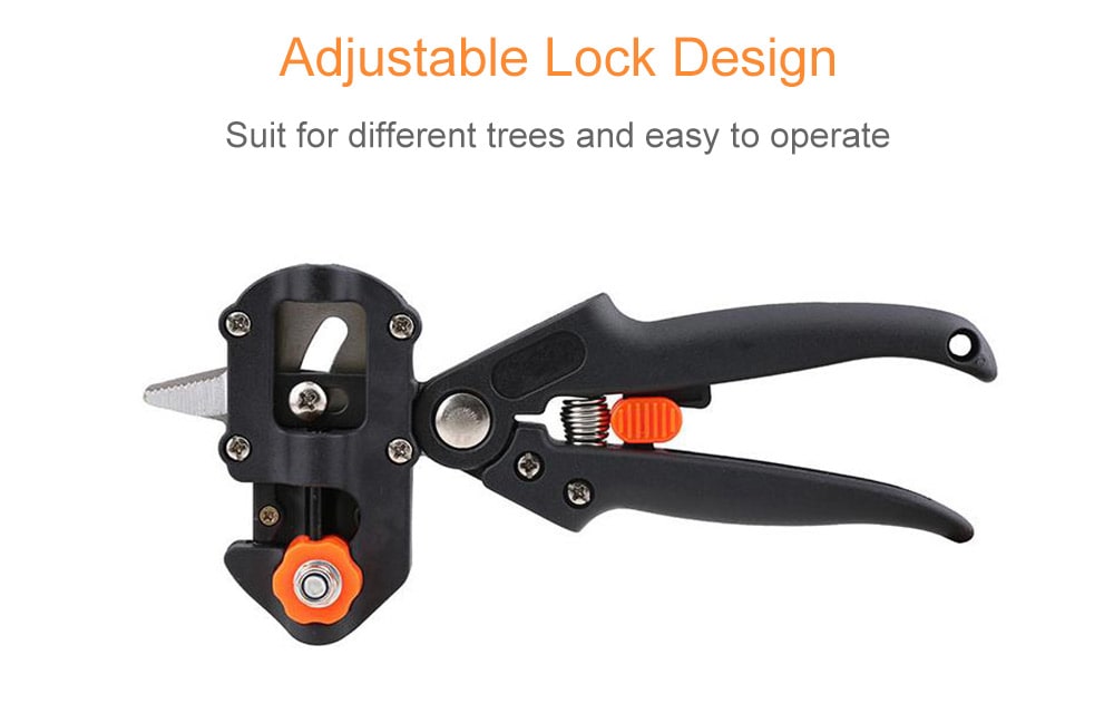 Pruning Shears Seedlings Grafting Machine- Black