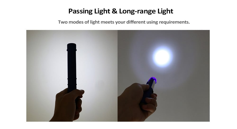 Portable Mini LED Multifunction Flashlight COB Hand Torch Lamp for Inspection / Maintenance- Red