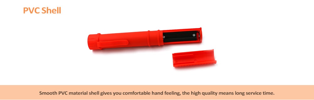 Portable Mini LED Multifunction Flashlight COB Hand Torch Lamp for Inspection / Maintenance- Red