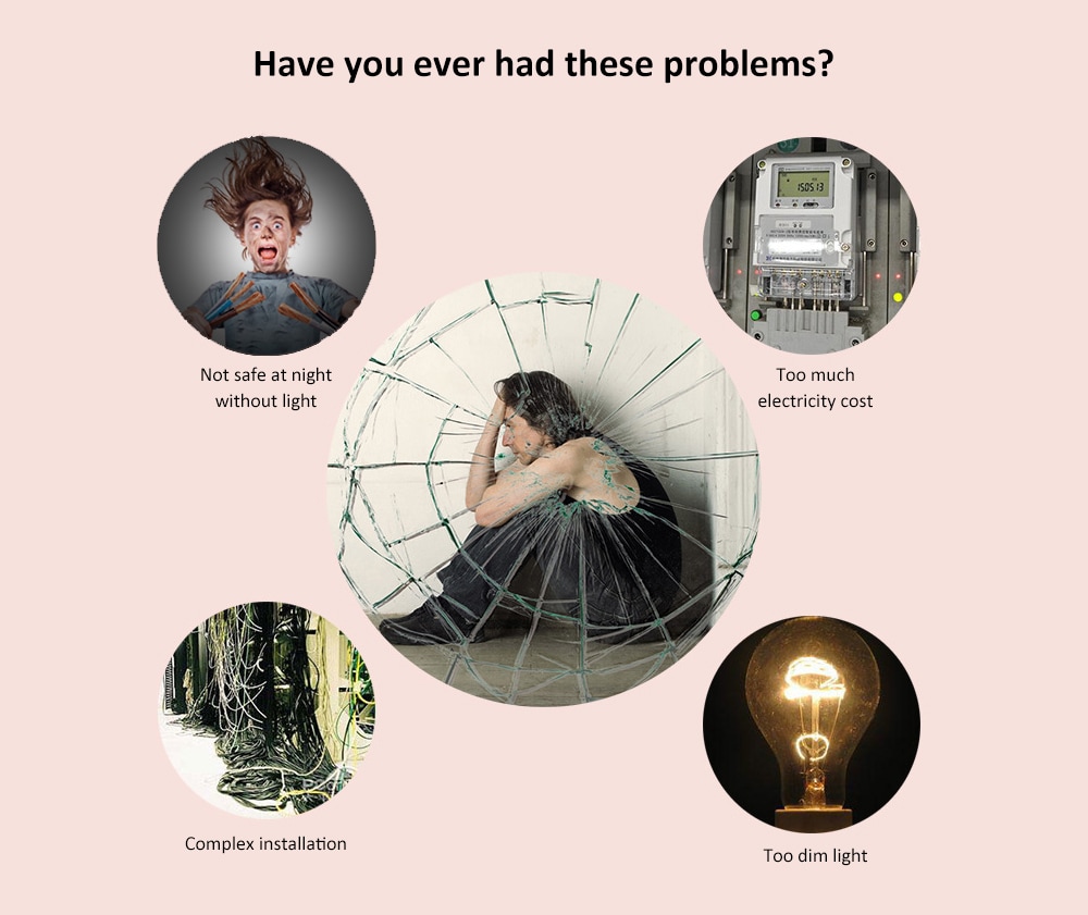 Solar Fence Light LED Waterproof Sink Lamp Garden Landscape Lighting Tool- Cool White