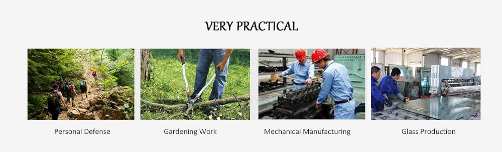 Pair of Wire Safety Cut-resistant Arm Sleeve Wear-resisting Gardening Tool Gloves- Black