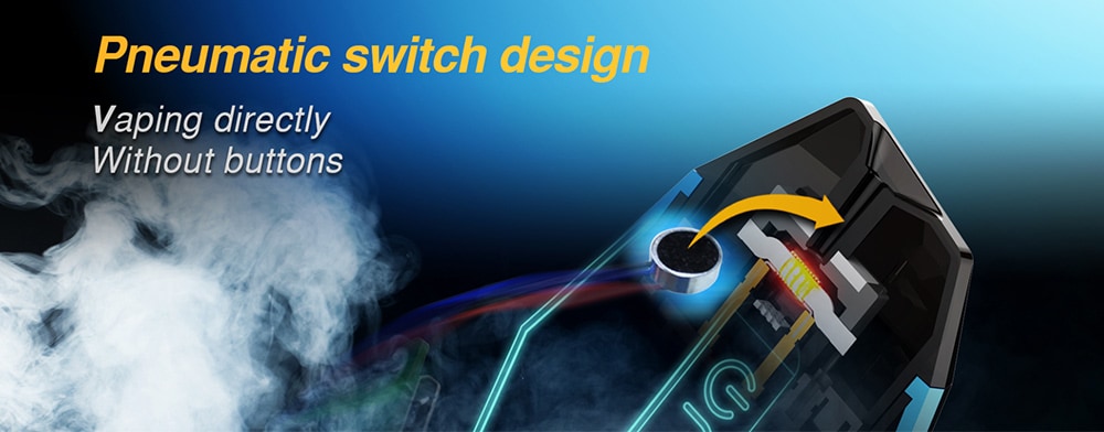 One Vape Lambo Kit with Built-in 360mAh Li-ion Battery- Gold