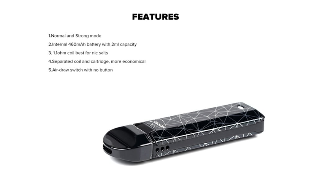 sense Sidekik Vapor Pod Device 460mAh- Yellow