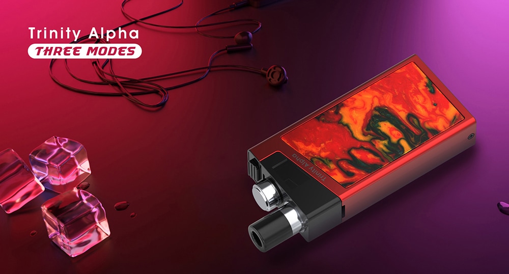 Smok Trinity Alpha Pod System Kit 1000mAh Amp 2.8ml EU Edition- Blueberry Blue