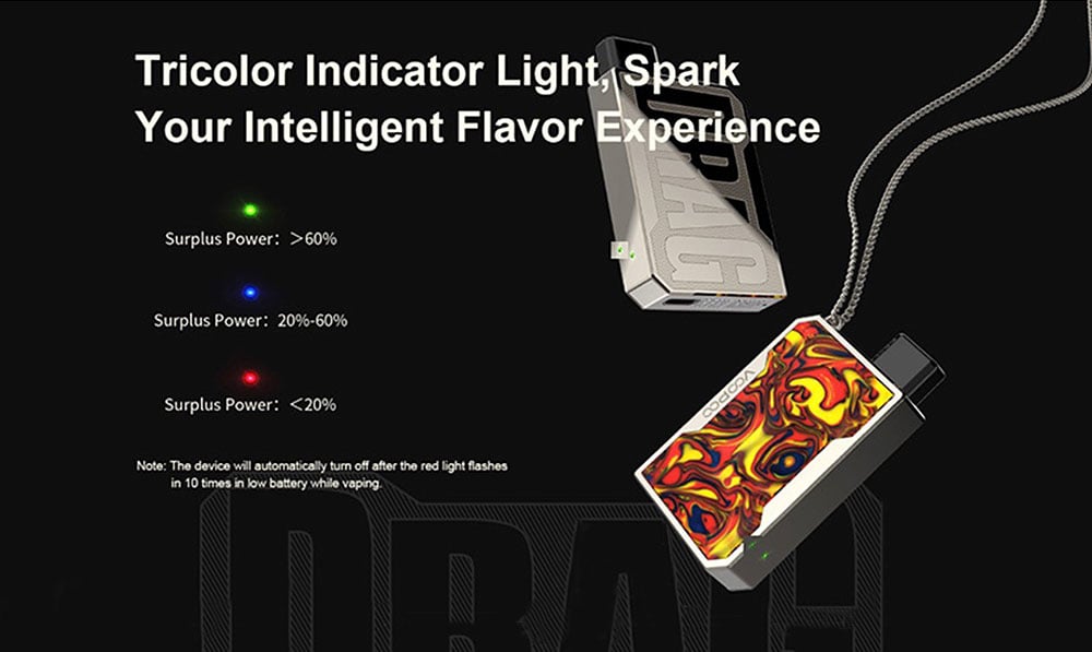 voopoo DRAG Nano Pod Kit 750mAh 1ml TPD Edition- Silk Blue