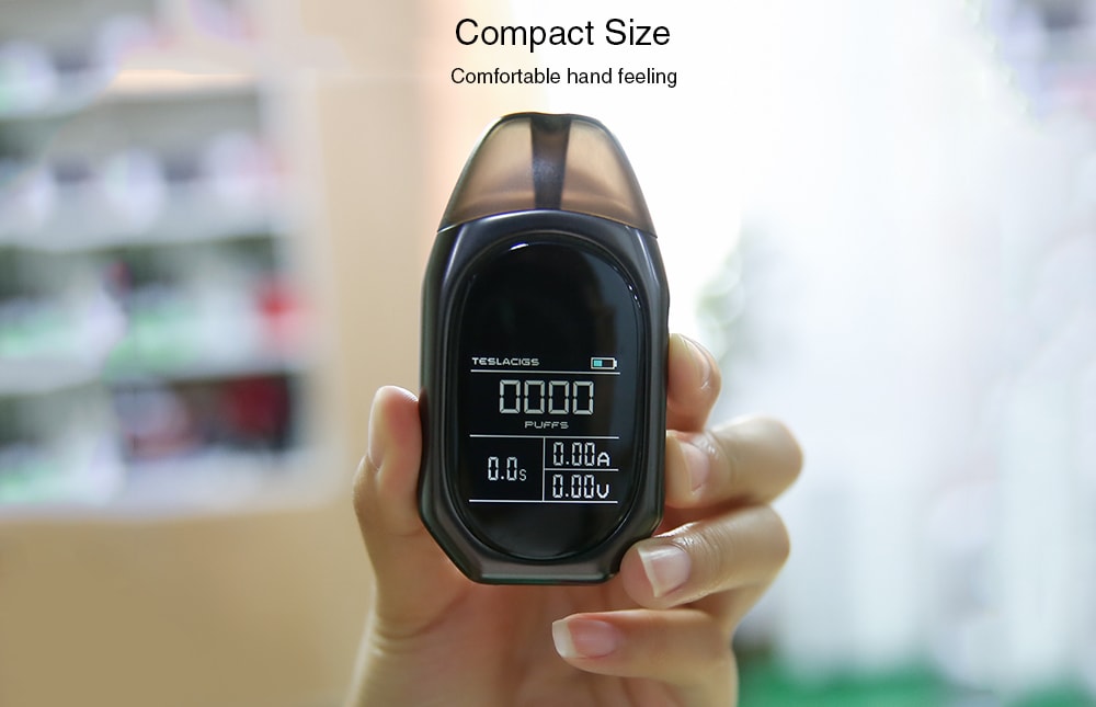 TESLACIGS TPOD Kit with Built-in 500mAh Li-ion Battery for E Cigarette- Green Snake