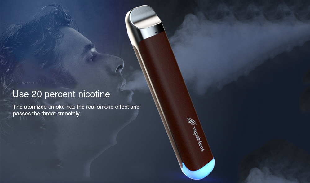 Vapemons Rline 40W Kit with Built-in 2500mAh Li-ion Battery for E Cigarette- Coffee