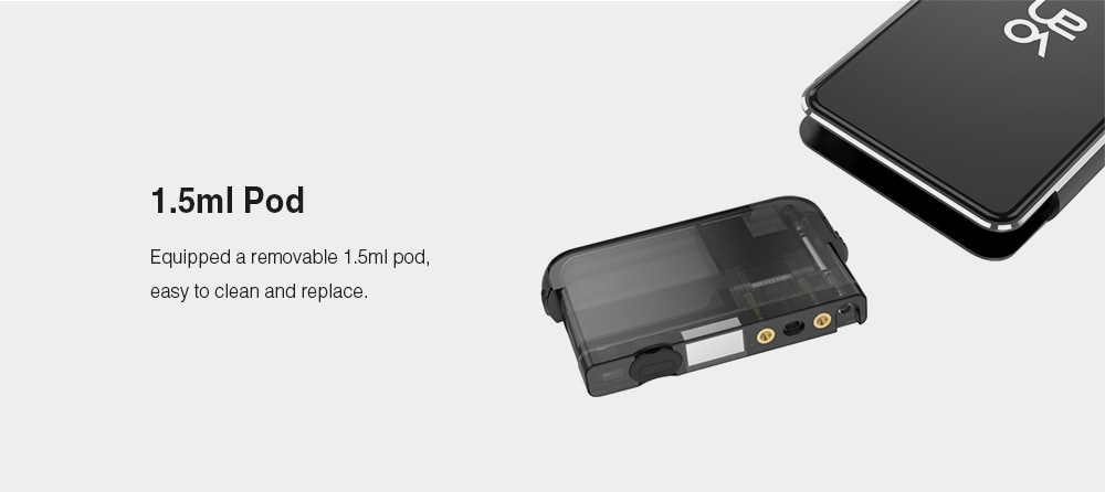OVNSTECH Vape - X Pod Kit with 500mAh / 1.5 ohm / 1.8 ohm for E Cigarette- Black