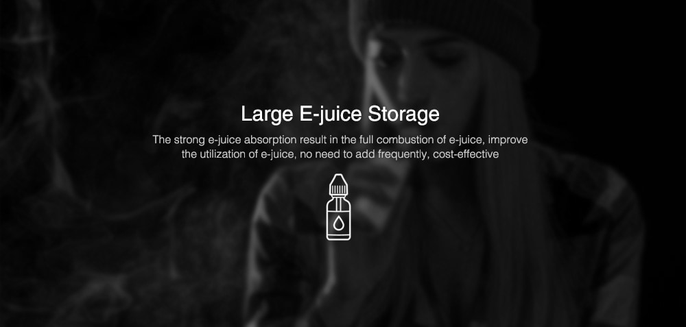 Vivismoke Vape Long Fiber Noodles Style Puffy Cotton- Black