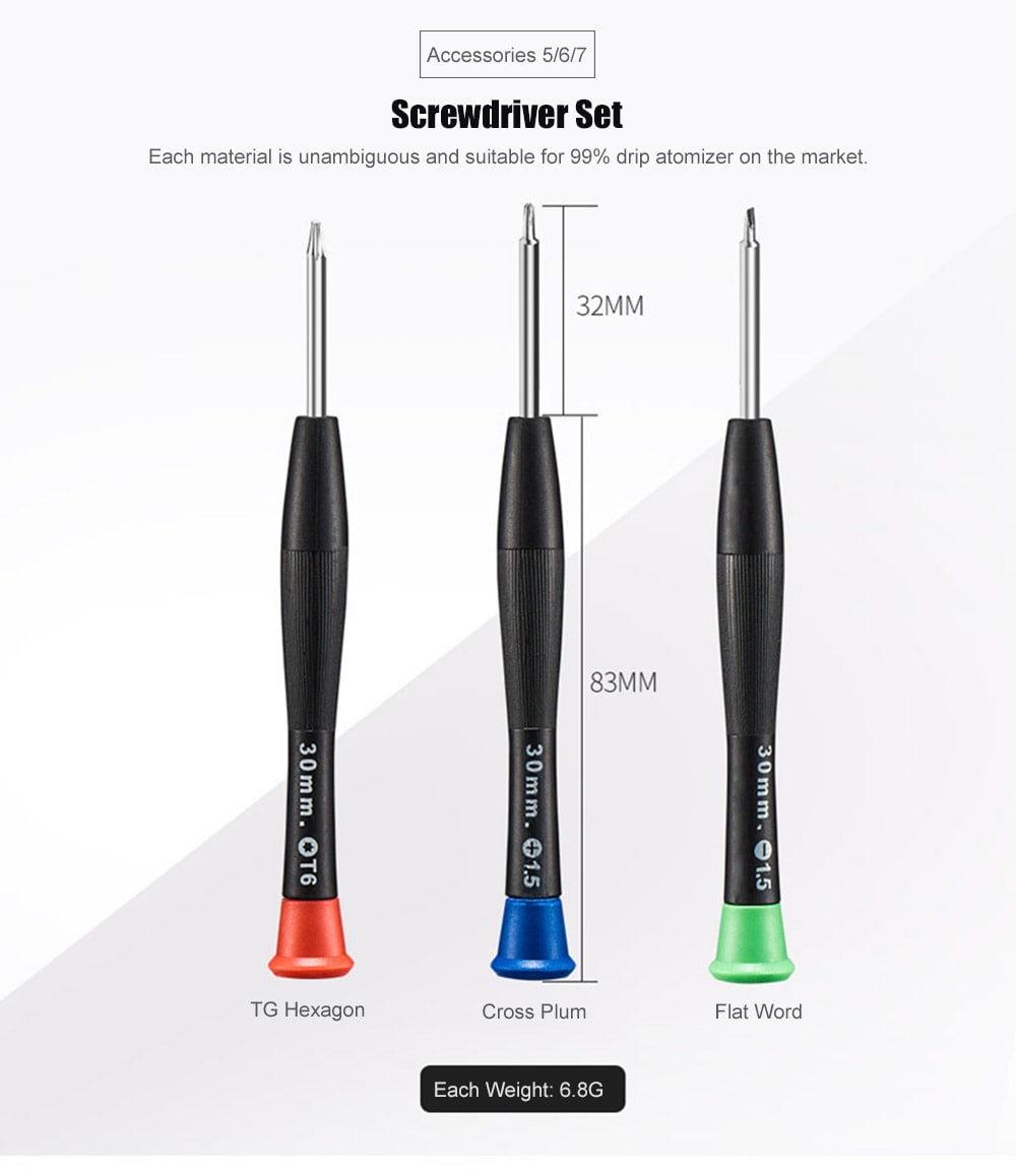 V3 Portable DIY Complete Tool Kit for E Cigarette- Camel brown