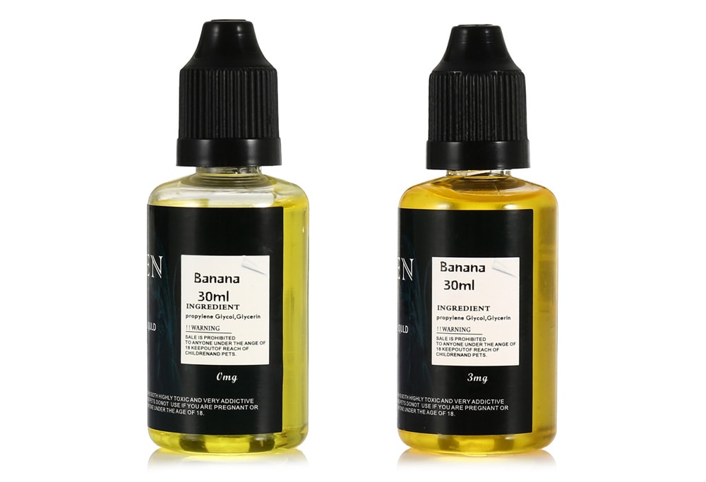 SEVEN Banana Flavor E-juice E-liquid for E Cigarette- Transparent 30ml 0mg