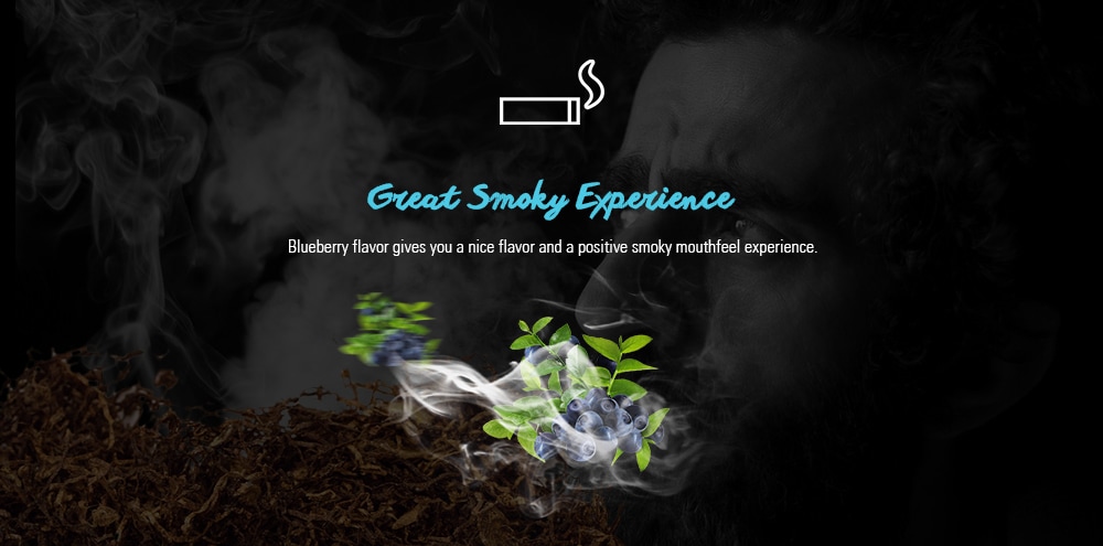 SEVEN Blueberry Flavor E-juice E-liquid for E Cigarette- Transparent 30ml 3mg