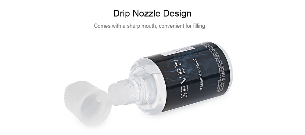 SEVEN Menthol Flavor E-juice E-liquid for E Cigarette- Transparent 30ml 0mg