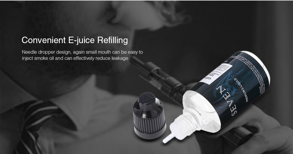 SEVEN Vanilla Flavor E-juice E-liquid for E Cigarette- Transparent 30ml 3mg