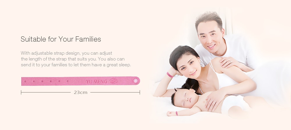 Microfiber Anti-Mosquito Bracelet- Orange