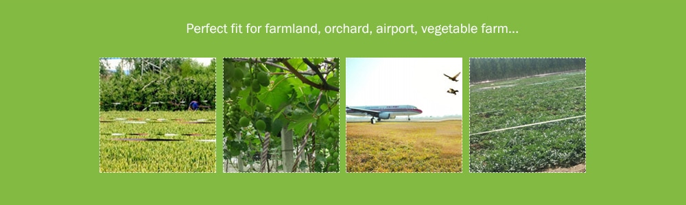 Reflective Laser Anti-bird Ribbon Animal Repellent Tape- Silver 150 feet