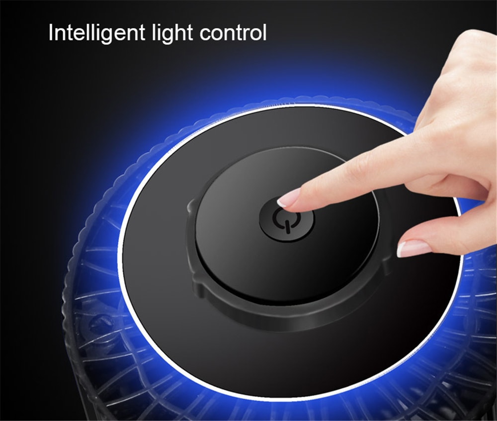 USB Photocatalyst Killer  Mosquito LED Light Trap  Pest Control- Black