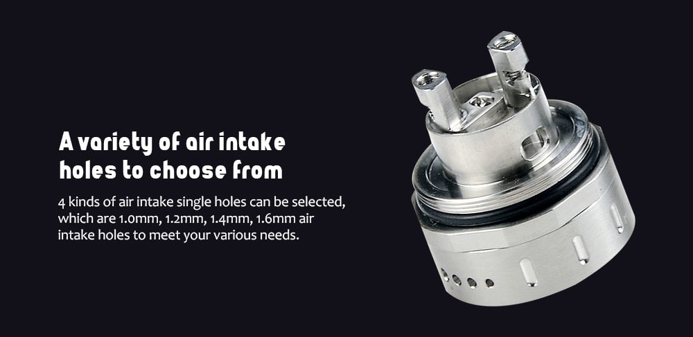 ST Vapor Giant V5 M5 Atomizer with 5ml Capacity for E Cigarette- Silver