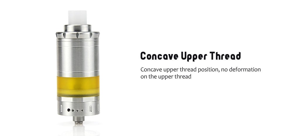 ST Vapor Giant V5 M5 Atomizer with 5ml Capacity for E Cigarette- Silver