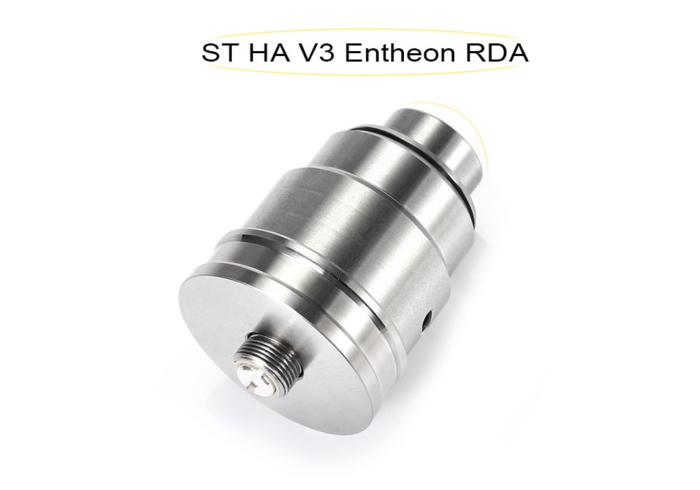 ST HA V3 Entheon RDA with 22mm Diameters for E Cigarette- Silver