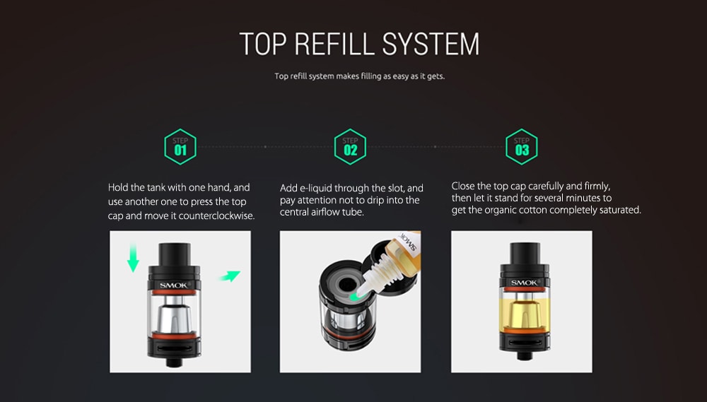 RHA 220W Alien Kit with 200 - 600F / 100 - 315C TC Box Mod / 3.0ml / 0.15ohm / 0.4ohm TFV8 Baby Tank Atomizer for E Cigarette- Black and Grey