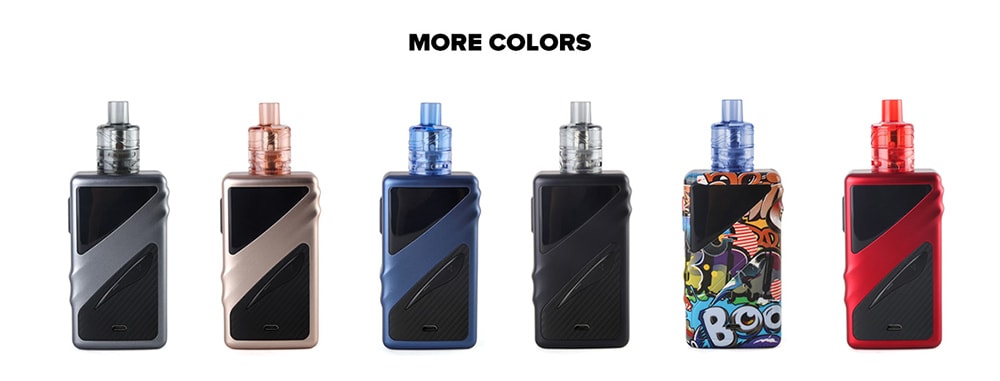 Smoant Taggerz 200W Vapor Kit with Disposable Tank- Black