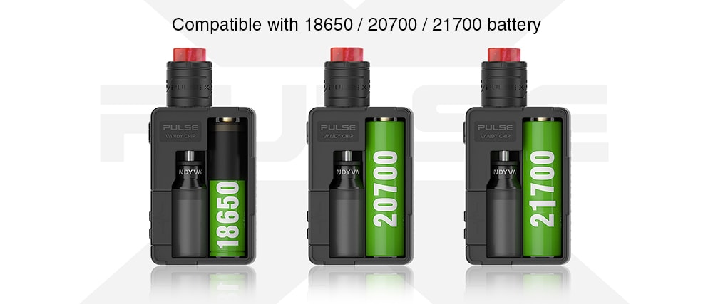 Vandy Vape Pulse X 90W Squonk Kit with Pulse X BF RDA for E Cigarette- Green