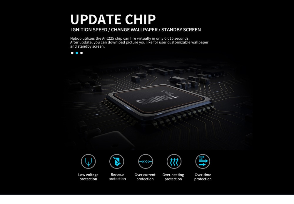 Smoant Naboo 225W TC Kit with Naboo Tank for E Cigarette- Black