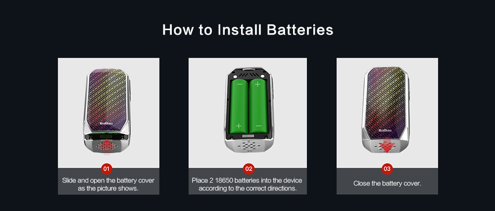 Smoant Naboo 225W TC Kit with Naboo Tank for E Cigarette- Black