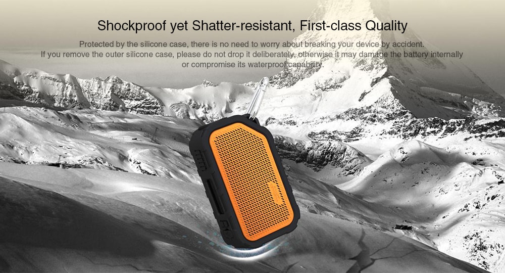 WISMEC Active Bluetooth Music TC Kit with 4.5ml Amor NS Plus Atomizer / Built-in 2100mAh Li-ion Battery- Black