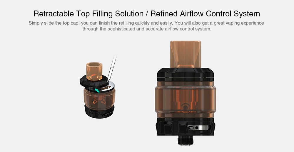 WISMEC Active Bluetooth Music TC Kit with 4.5ml Amor NS Plus Atomizer / Built-in 2100mAh Li-ion Battery- Black