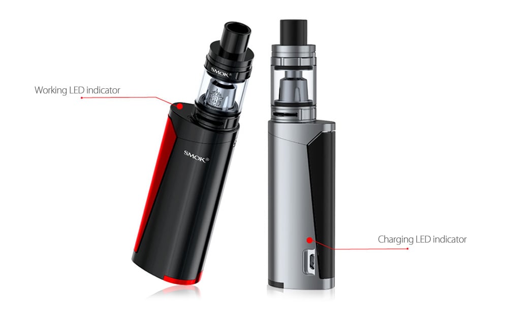 Smok Priv V8 with TFV8 Baby Full Kit 3.0ml / 60W / Supporting 1pc 18650 Battery for E Cigarette  - Colorful