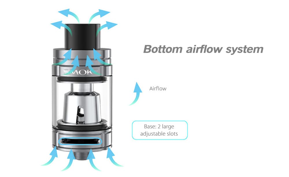 Smok Priv V8 with TFV8 Baby Full Kit 3.0ml / 60W / Supporting 1pc 18650 Battery for E Cigarette  - Colorful