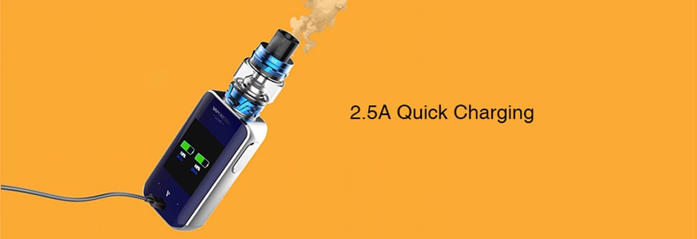 Vaporesso LUXE 220W Touch Screen TC Kit with SKRR Atomizer- Alien Green