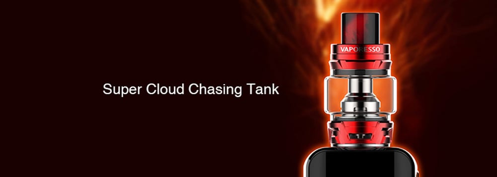 Vaporesso LUXE 220W Touch Screen TC Kit with SKRR Atomizer- Alien Green