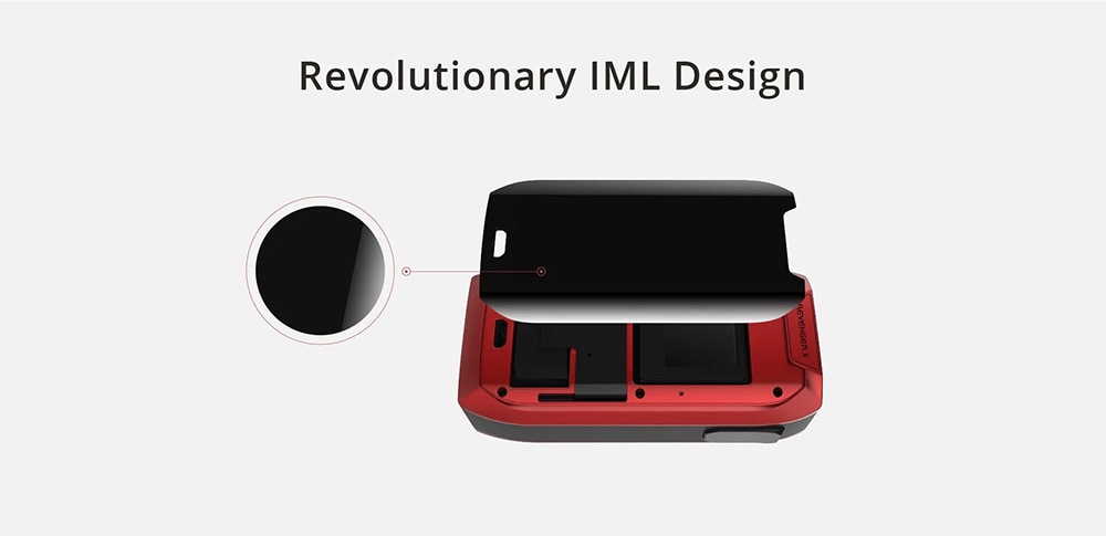 Vaporesso Revenger X 220W TC Kit with NRG Tank / 100 - 315C / 200 - 600F / Supporting 2pcs 18650 Batteries for E Cigarette  - Green