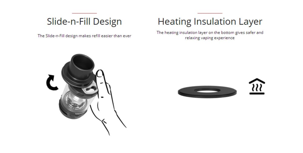 Vaporesso Revenger X 220W TC Kit with NRG Tank / 100 - 315C / 200 - 600F / Supporting 2pcs 18650 Batteries for E Cigarette  - Green