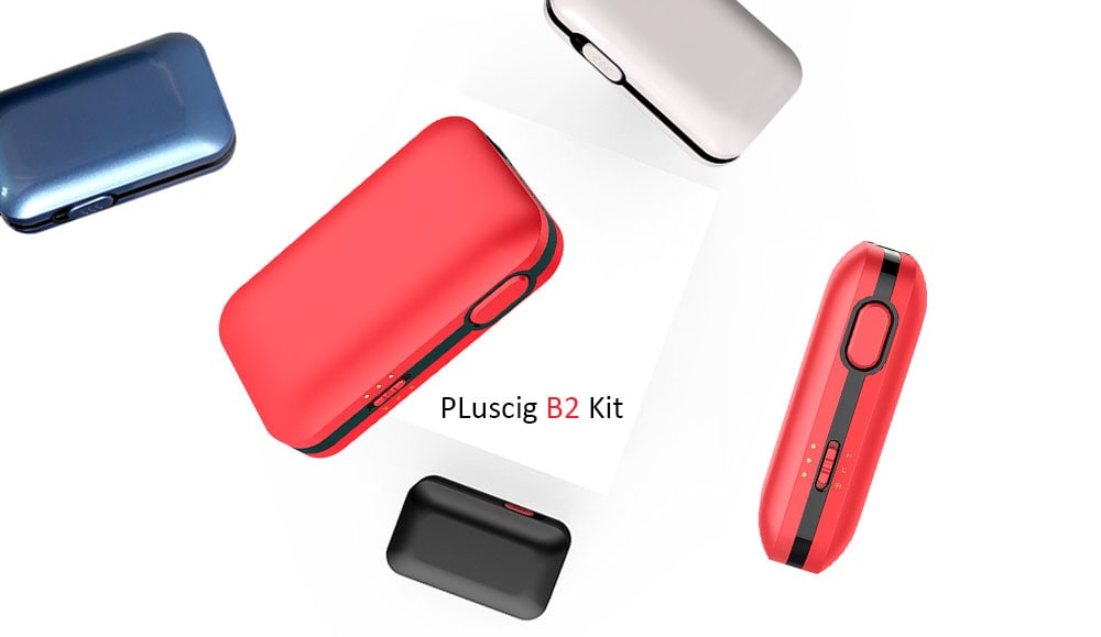 PLuscig B2 Kit with Built-in 2200mAh Li-ion Battery for E Cigarette- Platinum