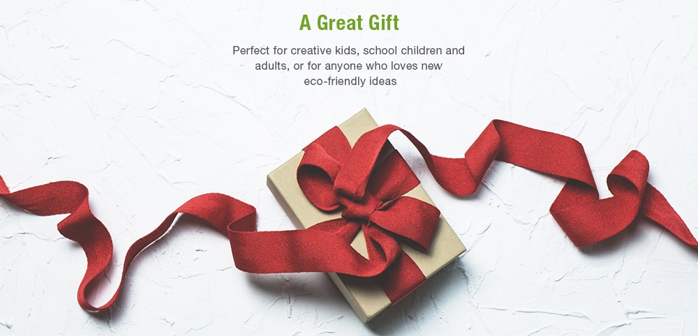 Wood Plantable Sprout Pencils Stationery Student Writing Pencil with Different Plants Seeds 8pcs- Tan