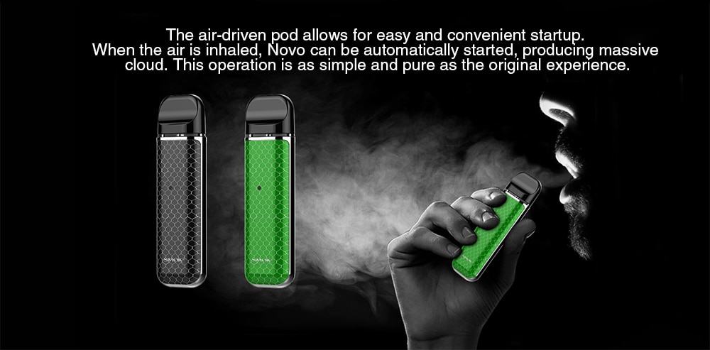 SMOK NOVO Kit with Built-in 450mAh Li-ion Battery- White