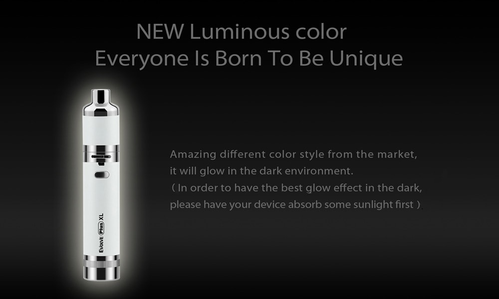 Yocan Evolve Plus XL Wax Vape Pen Kit with 1400mAh / 0.375 ohm for E Cigarette- Silver