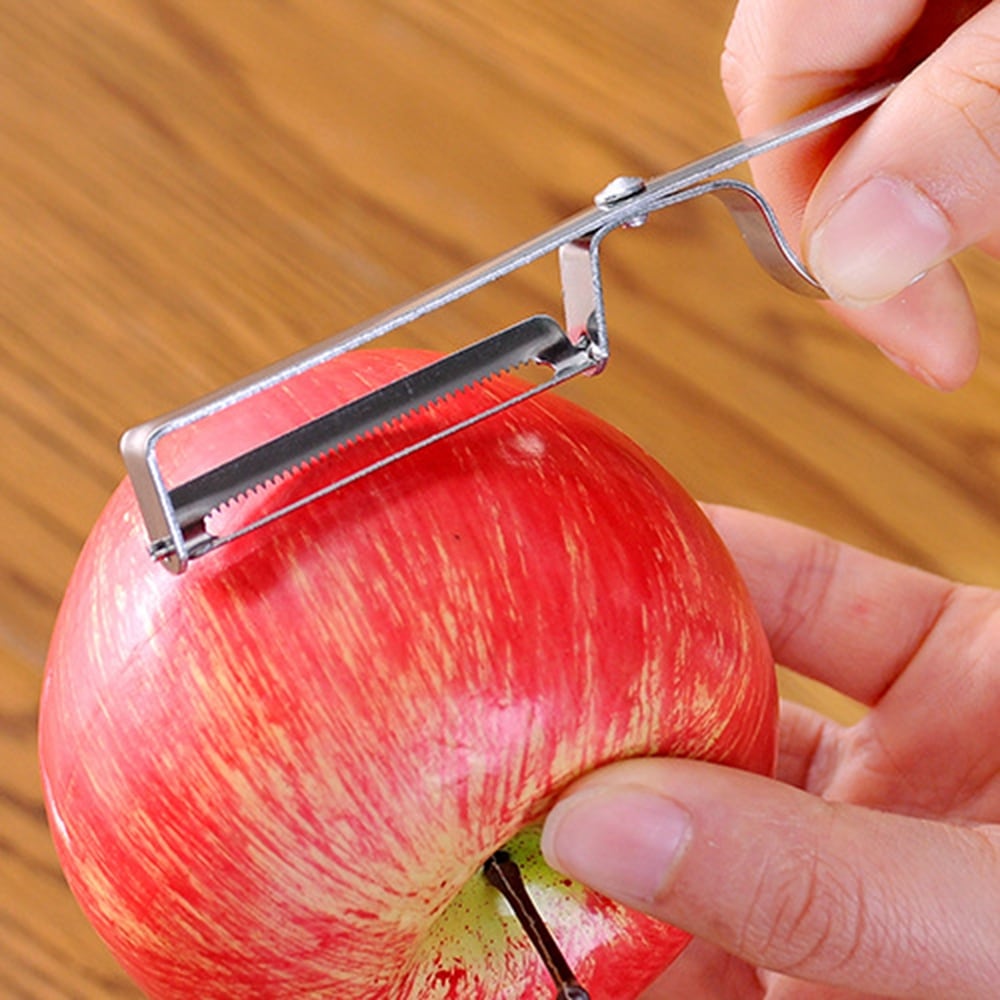 Stainless Steel Melon Peeler Kitchen Tool- Silver