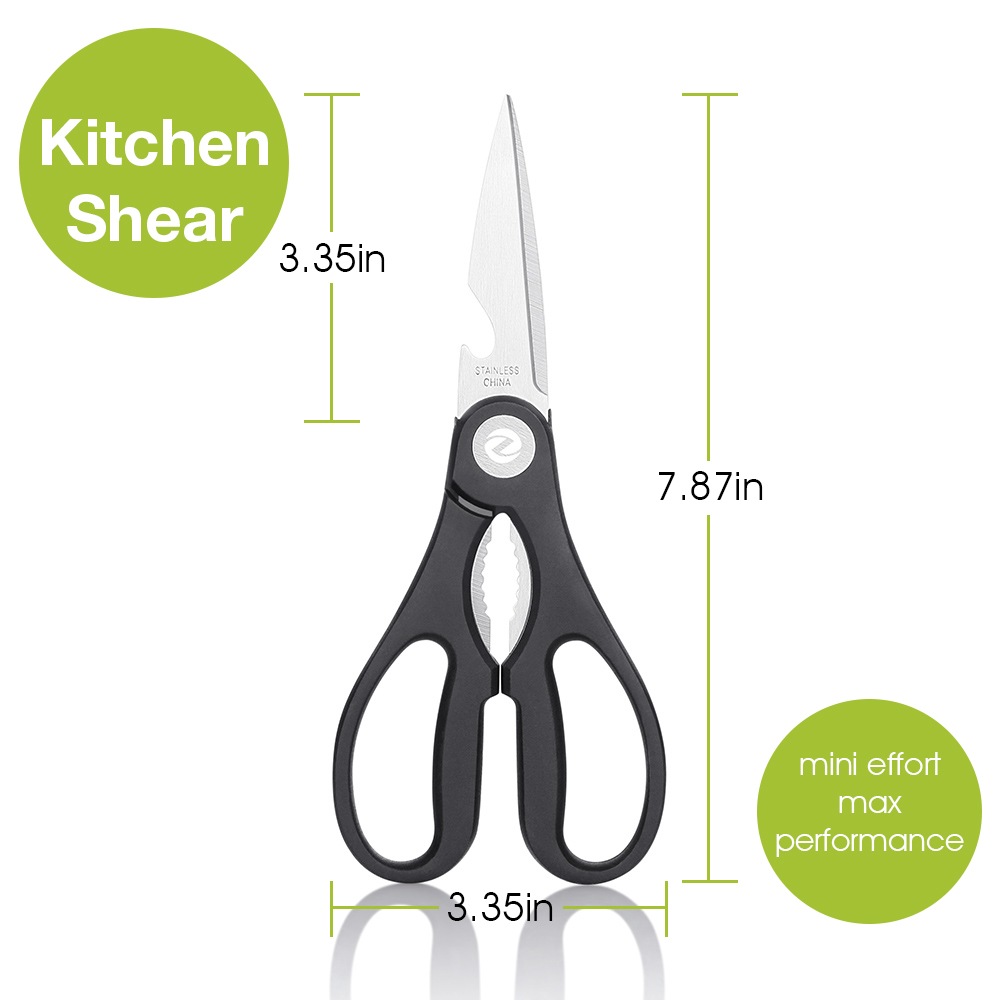zanmini ZKS01 Kitchen Shear- Black