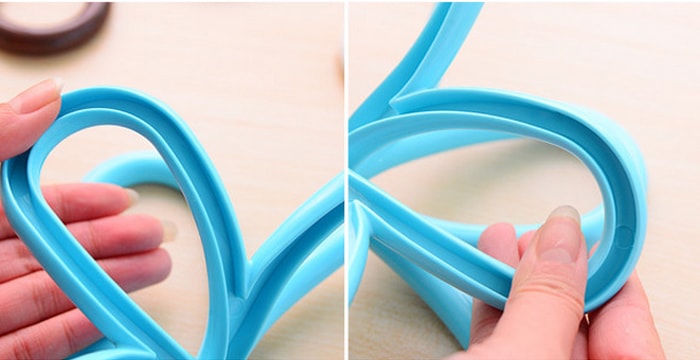 Plum Blossom Pattern PVC Heat-insulated Cup Cover Pad Table Surface Protector- Random Color