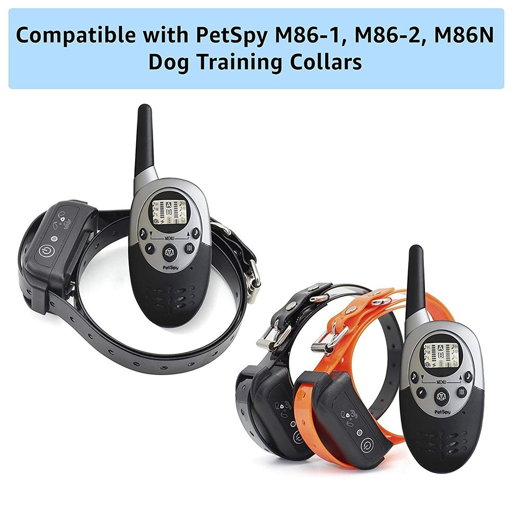 Water Resistant and Rechargeable Dog Shock Collar Remote Dog Training Collar- Black