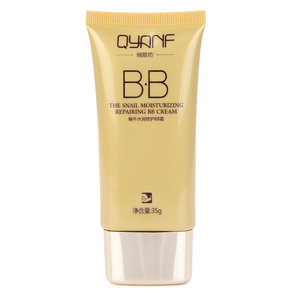 Nude Makeup Moisturizing Liquid Foundation Concealer Isolation Whitening Repair BB Cream- Golden